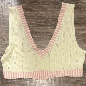 For love & lemons cropped tank